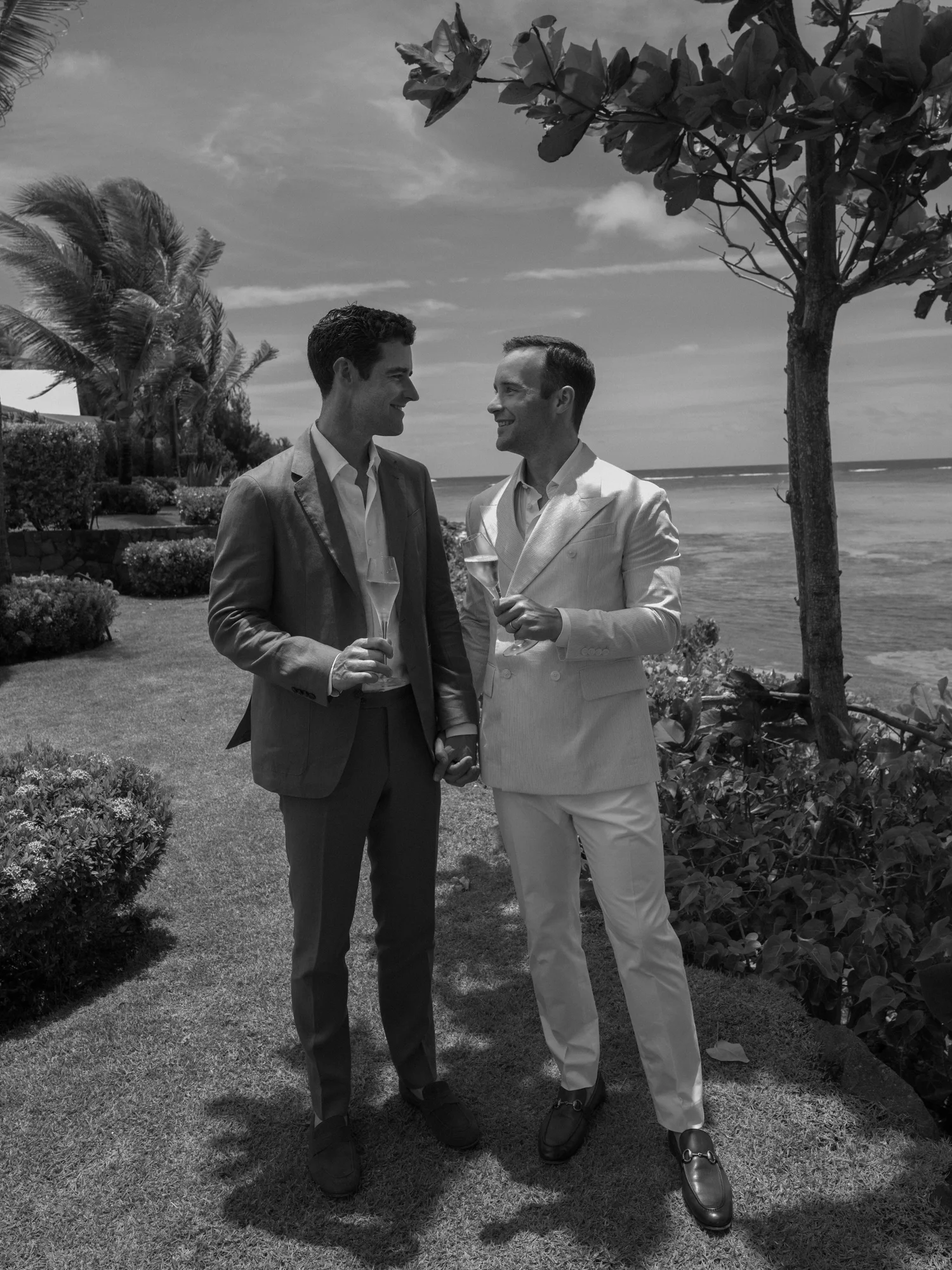 Charlie & Jack, photographed in St. Barth